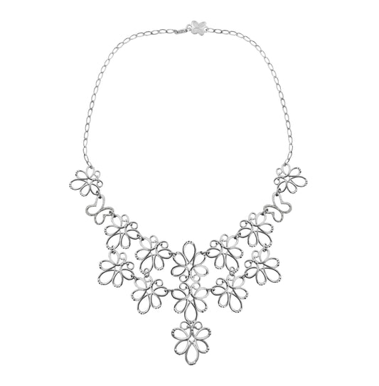 Necklace 925 Silver Women Serenata Xl Butterflies
