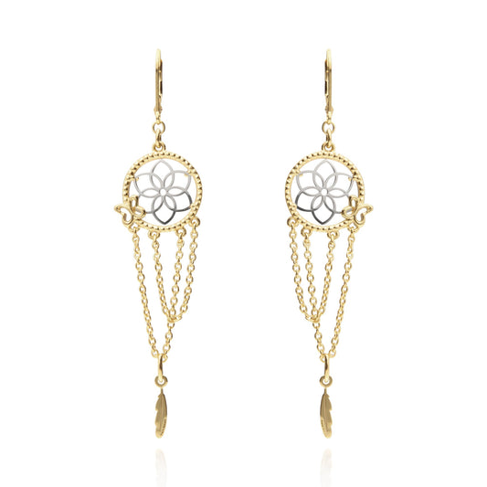 Earrings 925 Silver Women Atrapasuenos