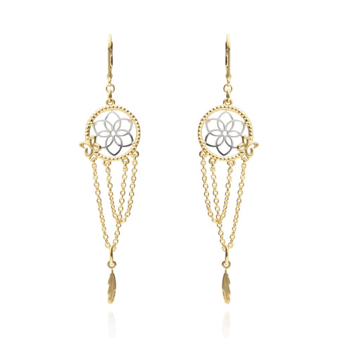 Earrings 925 Silver Women Atrapasuenos