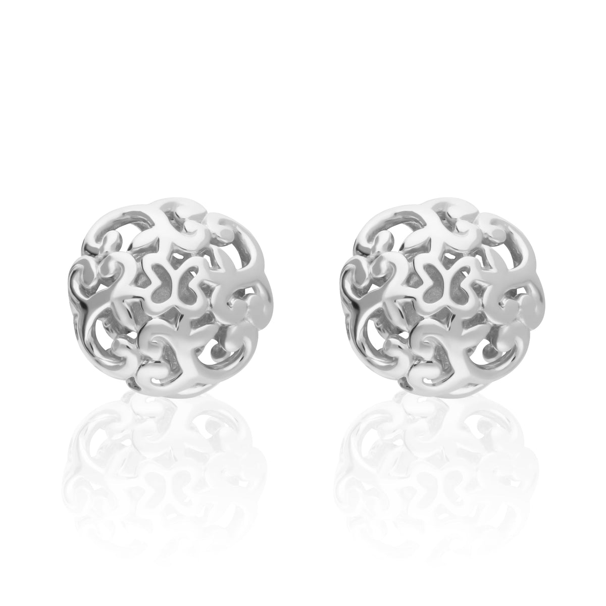 Studs 925 Silver Women Elia Sphere