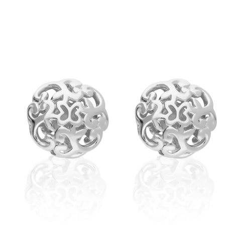 Studs 925 Silver Women Elia Sphere