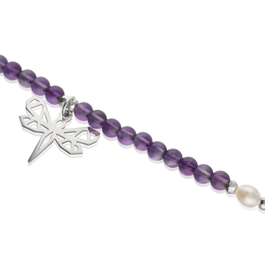 Pendant 925 Silver Women Origami Dragonfly Long Anamora by Tanya Moss