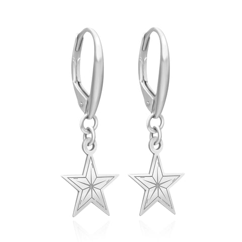 Earrings 925 Silver Women Loteria Star Anamora by Tanya Moss