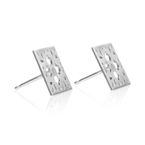 Studs 925 Silver Women Azulejos Anamora by Tanya Moss