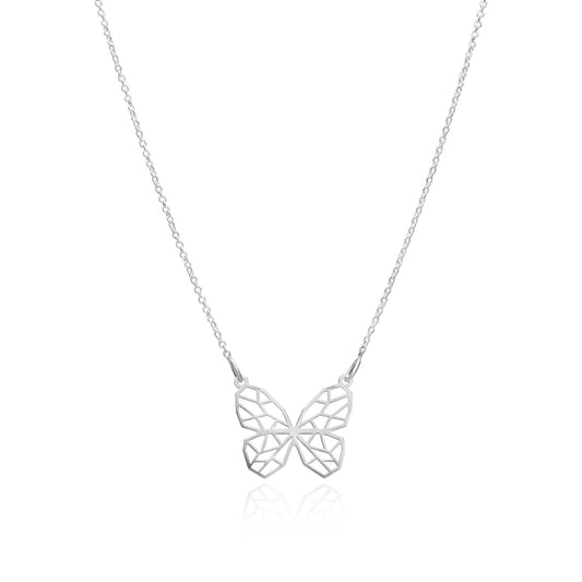 Pendant 925 Silver Women Origami Butterfly Anamora by Tanya Moss