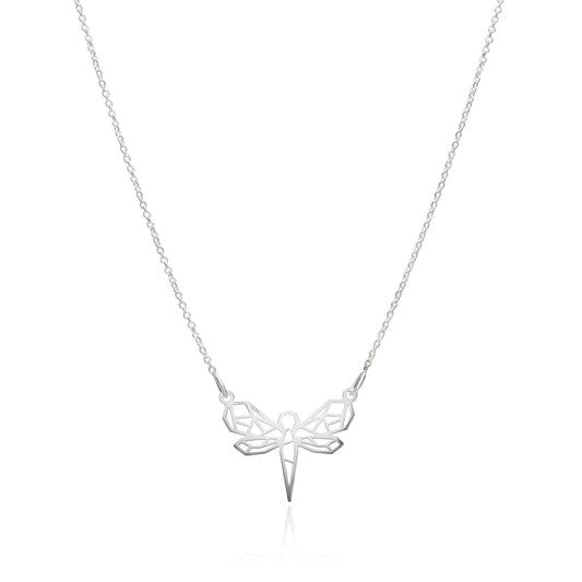 Pendant 925 Silver Women Origami Dragonfly Anamora by Tanya Moss