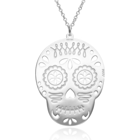 Pendant 925 Silver Women Calaverita Long Anamora by Tanya Moss