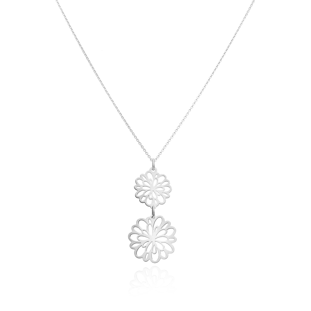 Pendant 925 Silver Women Cempasuchil Double Anamora by Tanya Moss