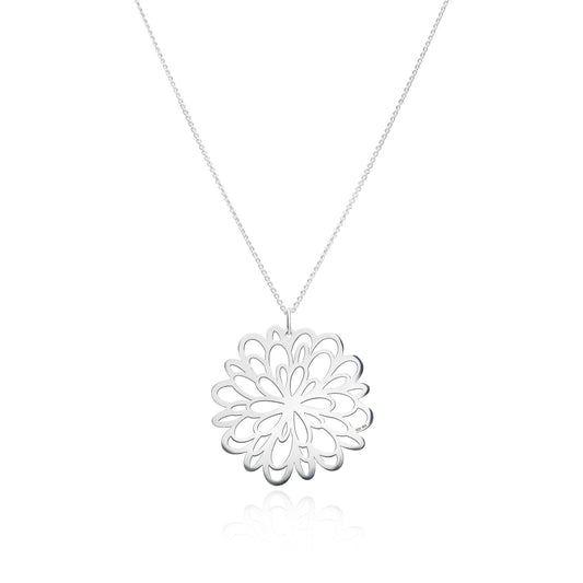 Pendant 925 Silver Women Cempasuchil C/Chain Anamora by Tanya Moss