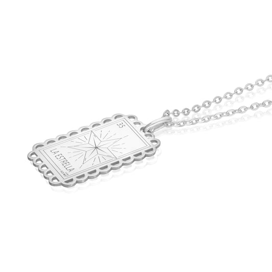 Pendant 925 Silver Women Loteria Star Anamora by Tanya Moss