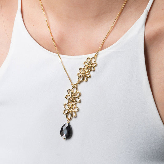 Necklace 925 Silver Women Serenata Flint Gold