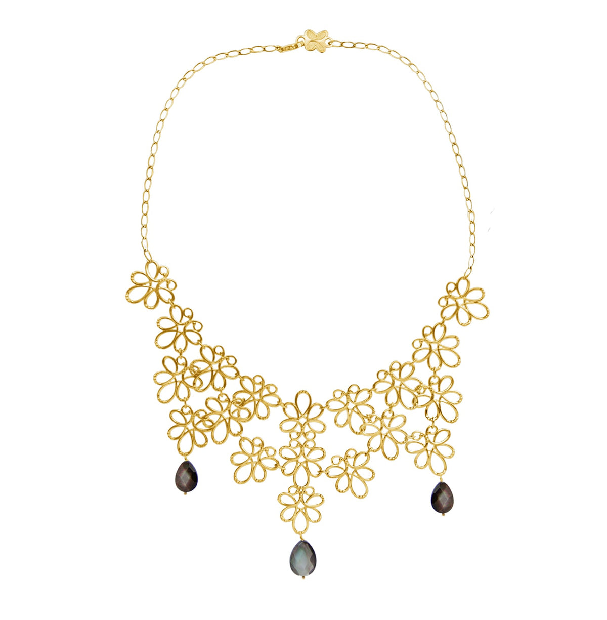 Necklace 925 Silver Women Serenata Xl Flint Gold