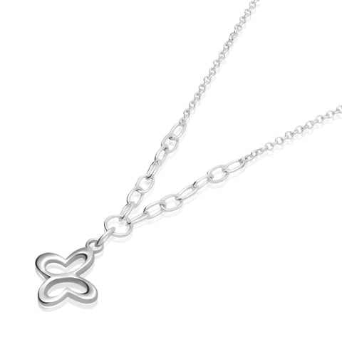 Pendant 925 Silver Women Alegria Flower 2 / Size Chain