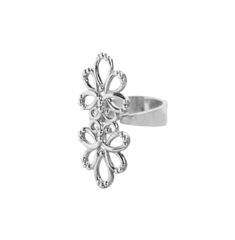 Ring 925 Silver Women Serenata Adjustable